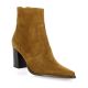 Vidi studio Boots cuir velours tabac
