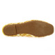 Reqins Ballerines crochet ocre/beige