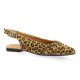 Creator Nu pieds cuir velours leopard
