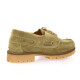 Creator Mocassins cuir velours taupe