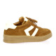 Creator Baskets cuir velours cognac