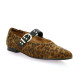 Creator Babies cuir velours leopard