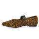 Creator Babies cuir velours leopard