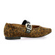 Creator Babies cuir velours leopard