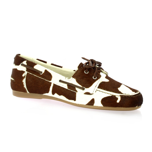 Creator Mocassins cuir poulain vache
