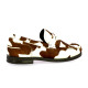Creator Mocassins cuir poulain vache