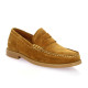 Creator Mocassins cuir velours cognac