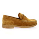 Creator Mocassins cuir velours cognac