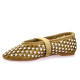 Mimmu Ballerines cuir velours camel