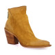 Metisse Boots cuir velours cognac