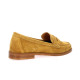 Impact Mocassins cuir velours cognac