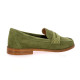 Impact Mocassins cuir velours kaki