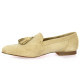 Exit Mocassins cuir velours beige