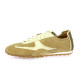 Palladium Baskets cuir velours beige