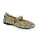 Palladium Babies cuir velours leopard