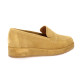 So send Mocassins cuir velours tabac