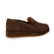 So send Mocassins cuir velours marron