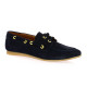So send Mocassins cuir velours marine