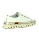 K.mary Baskets cuir blanc