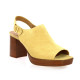 Costa Nu pieds cuir velours beige