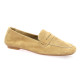 Reqins Mocassins cuir velours naturel