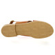 Kaola Nu pieds cuir cognac