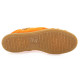 Pao Mules cuir velours orange