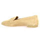 Pao Mocassins cuir velours beige