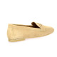Pao Mocassins cuir velours beige