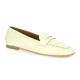 Pao Mocassins cuir ecru