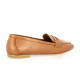 Pao Mocassins cuir cognac