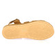 K.mary Nu pieds cuir velours camel