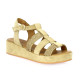 K.mary Nu pieds cuir velours sable