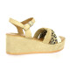 K.mary Nu pieds cuir velours sable