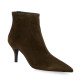 Fremilu Boots cuir velours marron