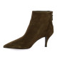 Fremilu Boots cuir velours marron
