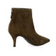 Fremilu Boots cuir velours marron