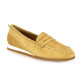 Reqins Mocassins cuir velours camel