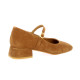 Pao Babies cuir velours camel