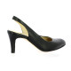 Pao Escarpins cuir noir