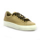 Step Baskets cuir camel