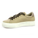 Step Baskets cuir camel