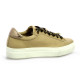 Step Baskets cuir camel