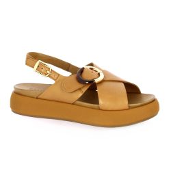 Inuovo Nu pieds cuircognac