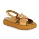 Inuovo Nu pieds cuircognac