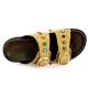 Inuovo Nu pieds cuir velourscamel