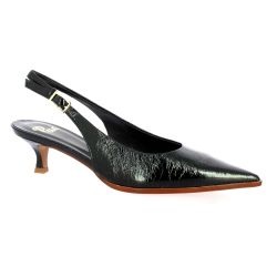 Pao Escarpins cuir vernisnoir