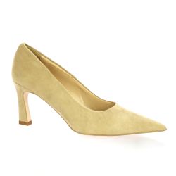 Pao Escarpins cuir veloursbeige