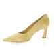 Pao Escarpins cuir veloursbeige
