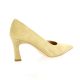 Pao Escarpins cuir veloursbeige